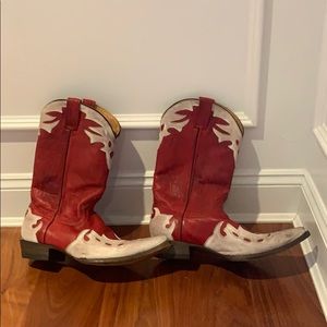 Red Stetson Cowboy Boots